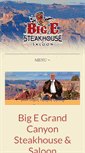 Mobile Screenshot of bigesteakhouse.com
